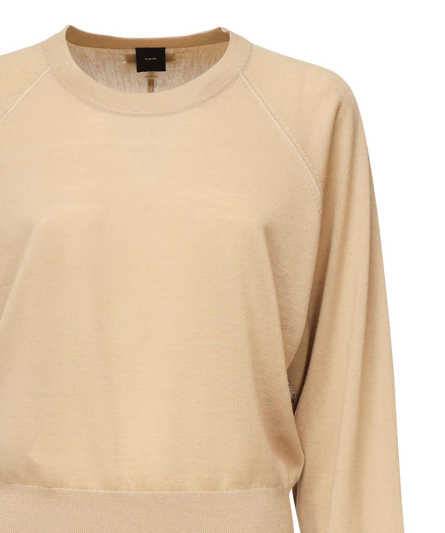Pullover lanzarote in lana<BR/> 105417 A2PUC65 PINKO 