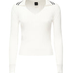 Maglia stile polo con logo<BR/> 105418 A2PSZ10 PINKO 