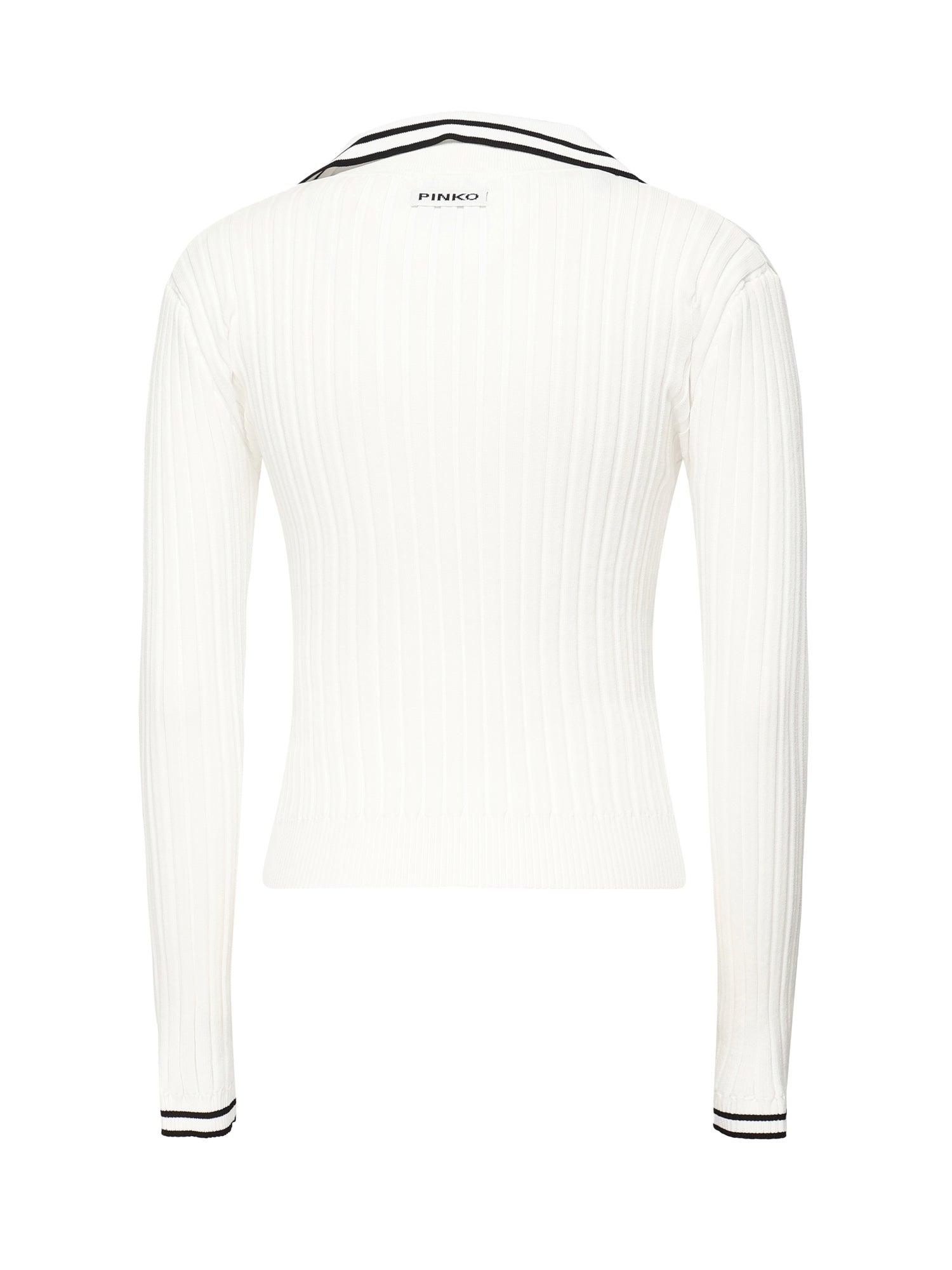 Maglia stile polo con logo<BR/> 105418 A2PSZ10 PINKO 