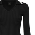 Maglia stile polo con logo 105418 A2PSZ99 PINKO 