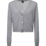 Cardigan con scollo a V 105447 A2Q9II2 PINKO 