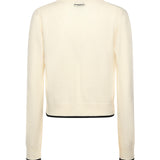Cardigan con scollo a V<BR/> 105447 A2Q9Z13 PINKO 