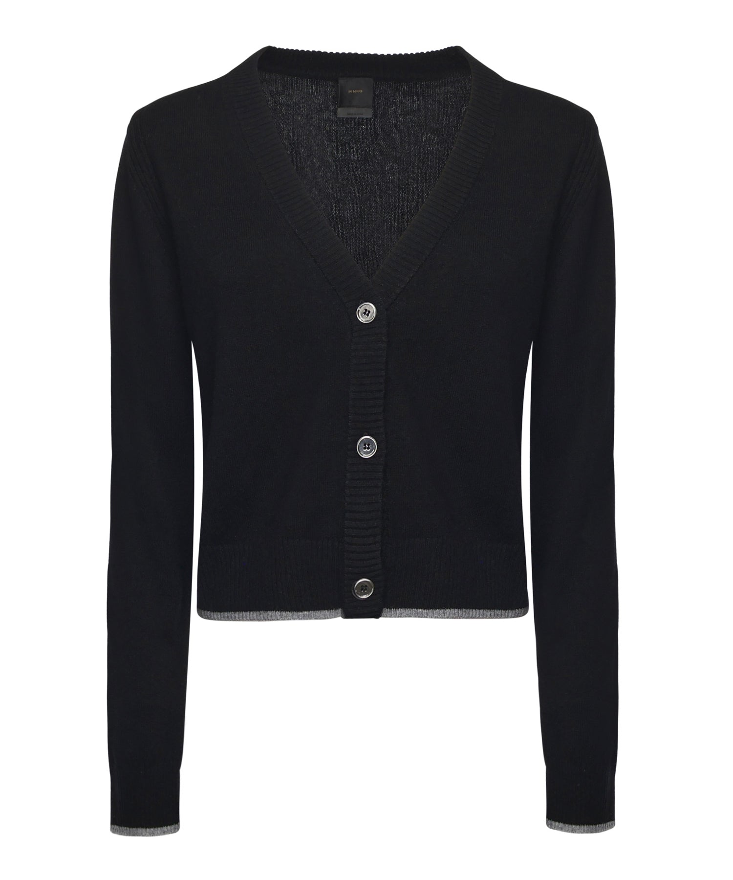 Cardigan con scollo a V 105447 A2Q9Z99 PINKO 