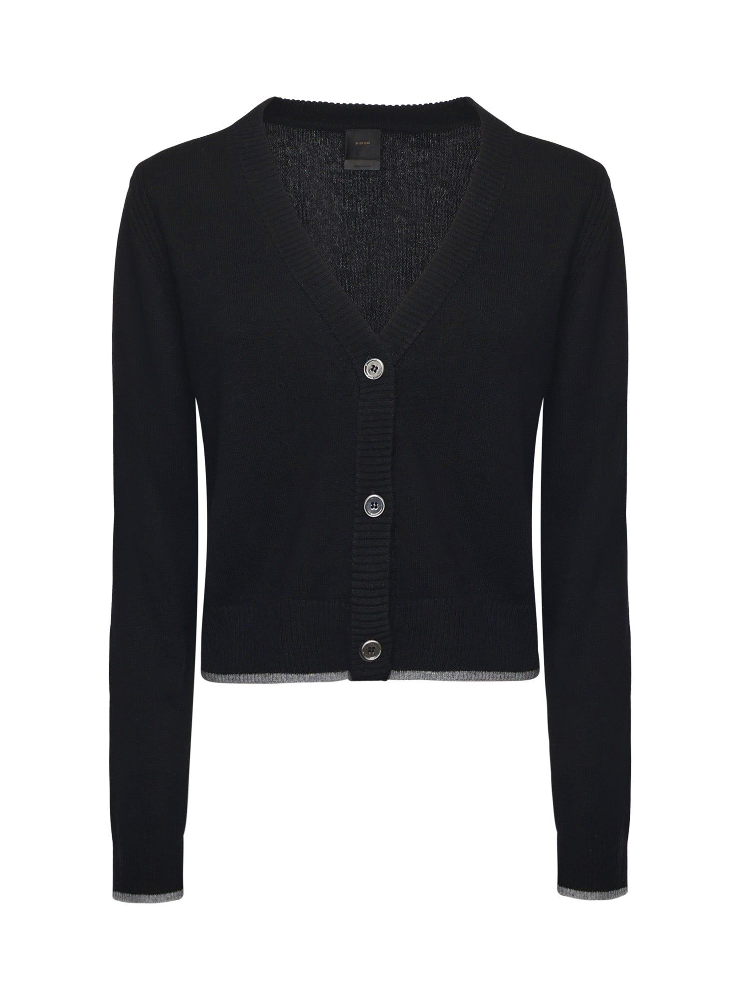Cardigan con scollo a V 105447 A2Q9Z99 PINKO 