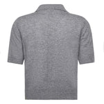 Maglia stile polo con logo 105450 A2Q9II2 PINKO 