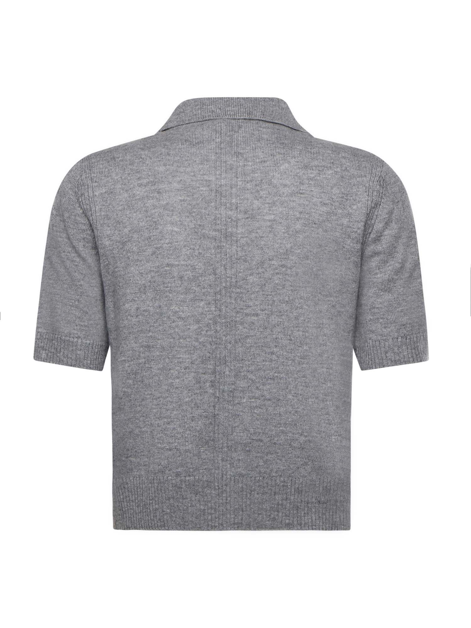 Maglia stile polo con logo 105450 A2Q9II2 PINKO 