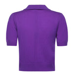 Maglia stile polo con logo 105450 A2Q9W21 PINKO 