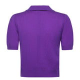 Maglia stile polo con logo 105450 A2Q9W21 PINKO 
