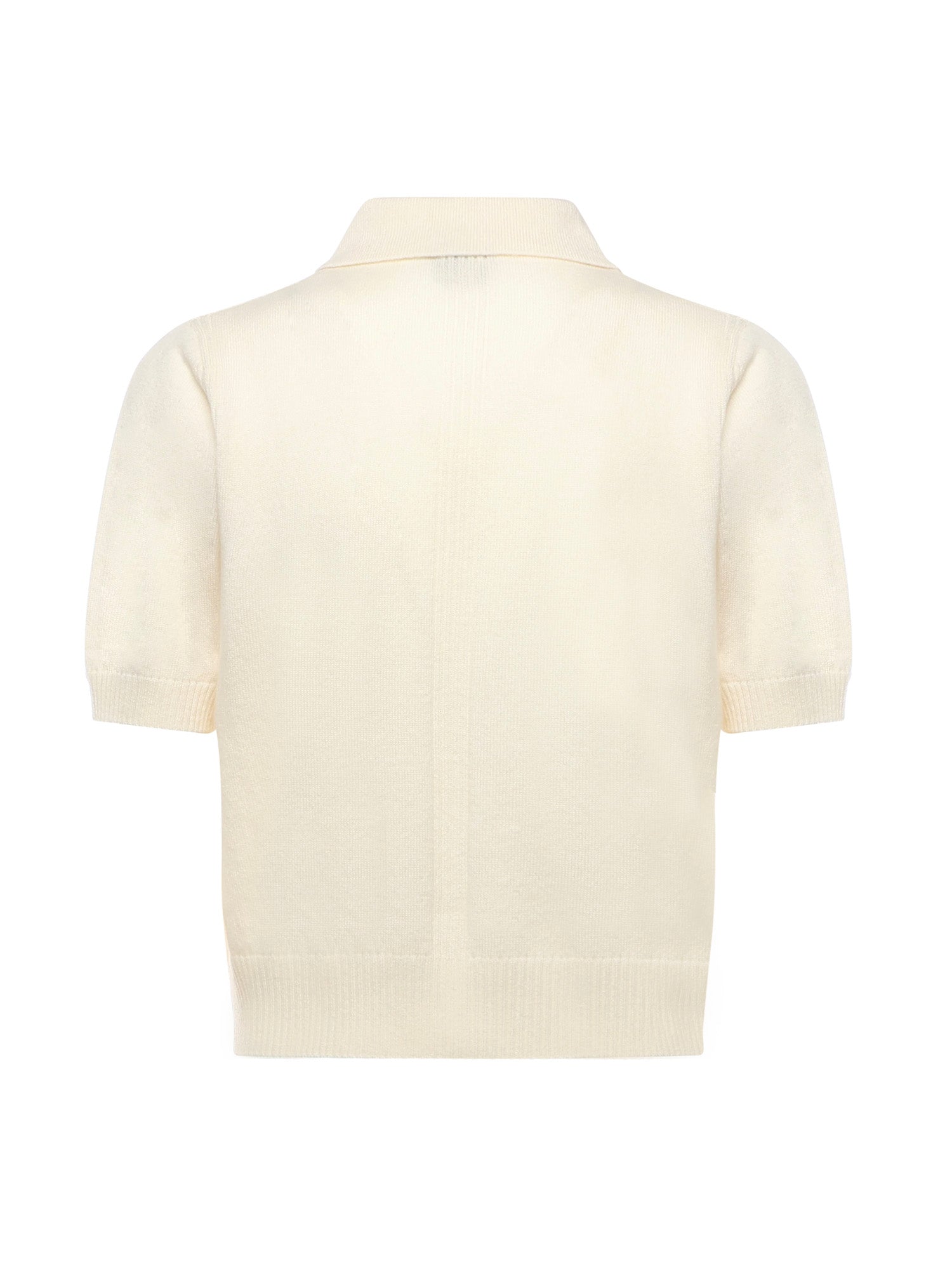Maglia stile polo con logo 105450 A2Q9Z13 PINKO 