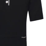 Maglia stile polo con logo 105450 A2Q9Z99 PINKO 