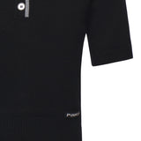Maglia stile polo con logo 105450 A2Q9Z99 PINKO 
