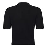 Maglia stile polo con logo 105450 A2Q9Z99 PINKO 