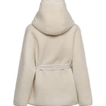 Caban corto effetto teddy 105473 A2QCC00 PINKO 