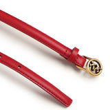Cintura sottile in pelle<BR/> 105481 A0F1OA4Q PINKO 