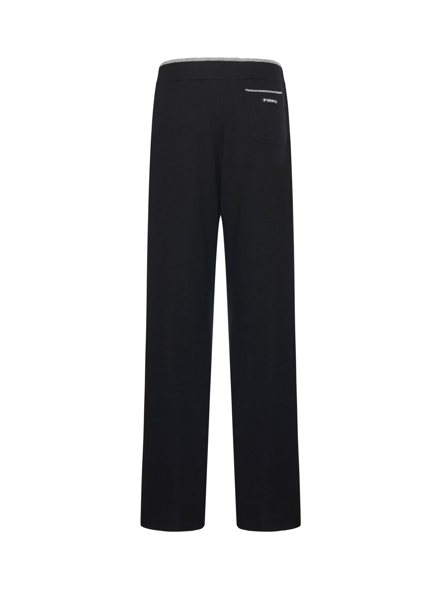 Pantalone Veraguas in lana e cashmere 105490 A2Q9Z99 PINKO 