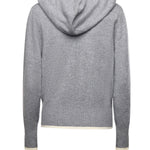 Cardigan con zip in lana e cashmere 105491 A2Q9II2 PINKO 