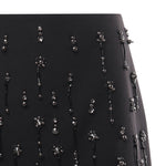 Minigonna con cristalli e perle 105496 A2PNZ99 PINKO 