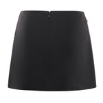 Minigonna con cristalli e perle 105496 A2PNZ99 PINKO 
