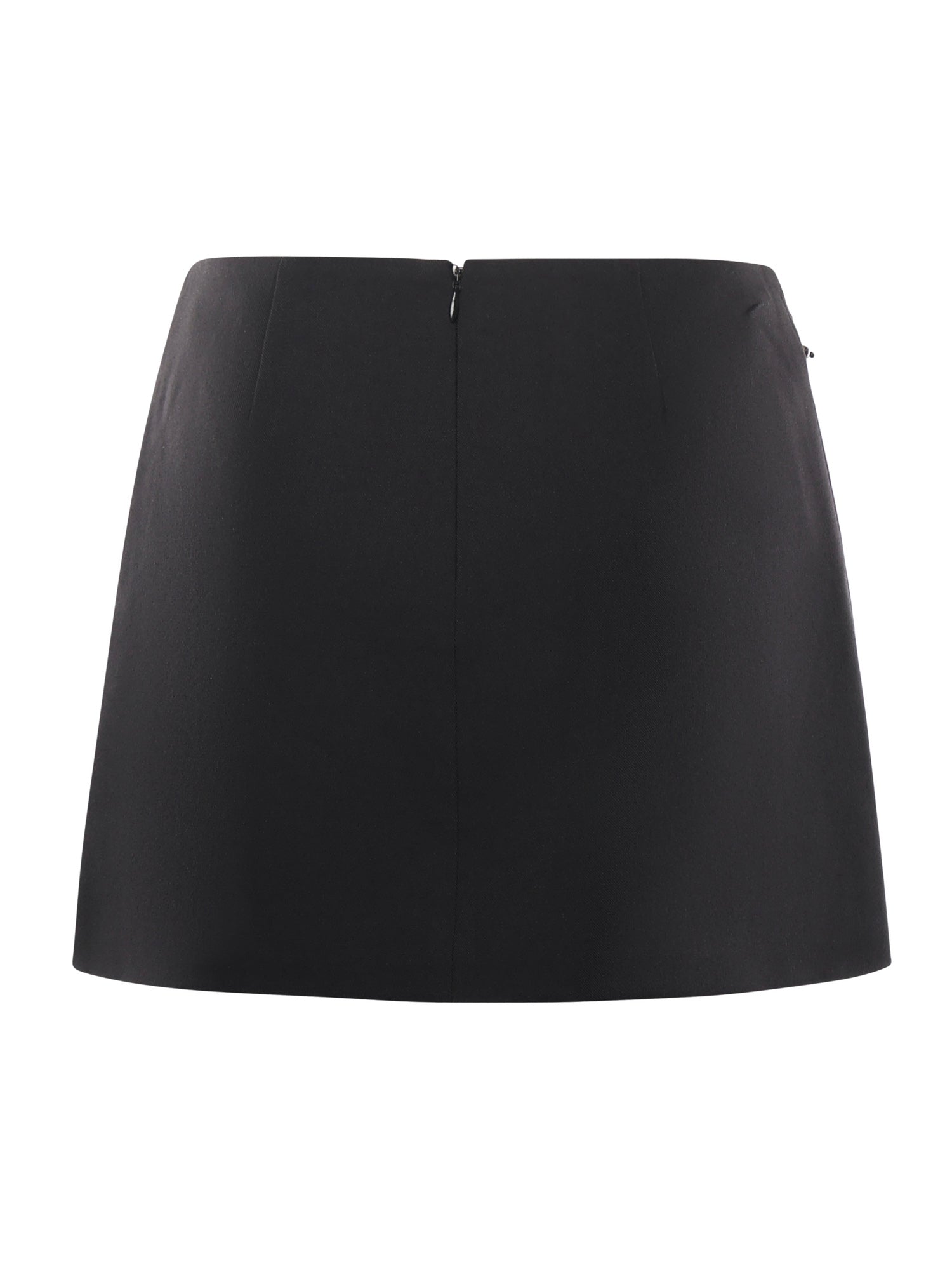 Minigonna con cristalli e perle 105496 A2PNZ99 PINKO 