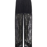 Pantaloni ampi in pizzo 105501 A2R7Z99 PINKO 