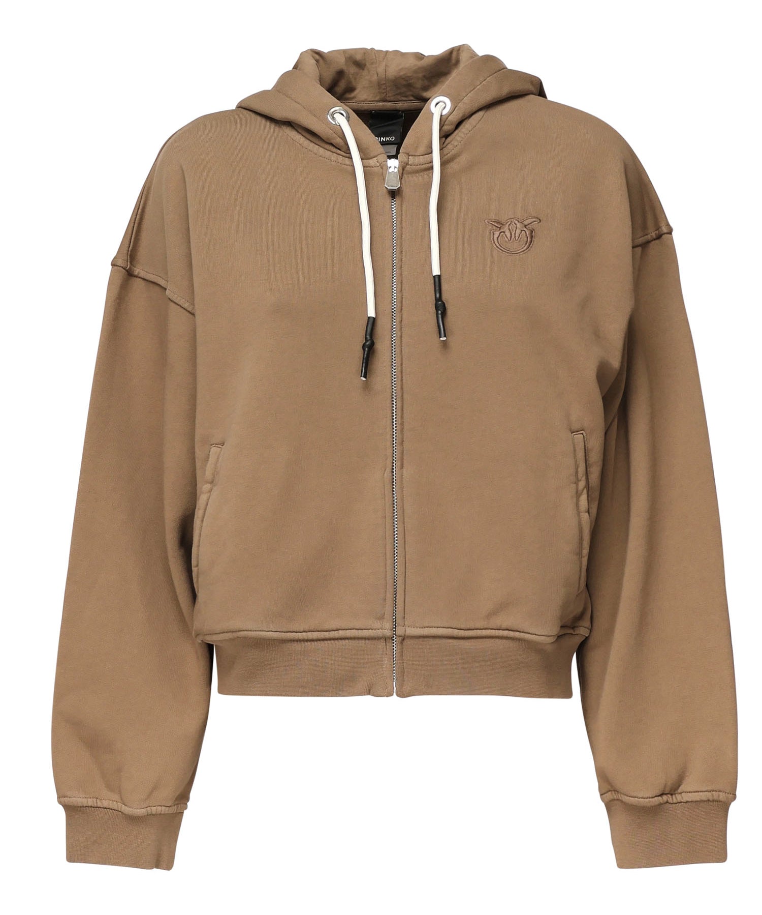 Felpa con logo 105509 A2RBM10 PINKO 