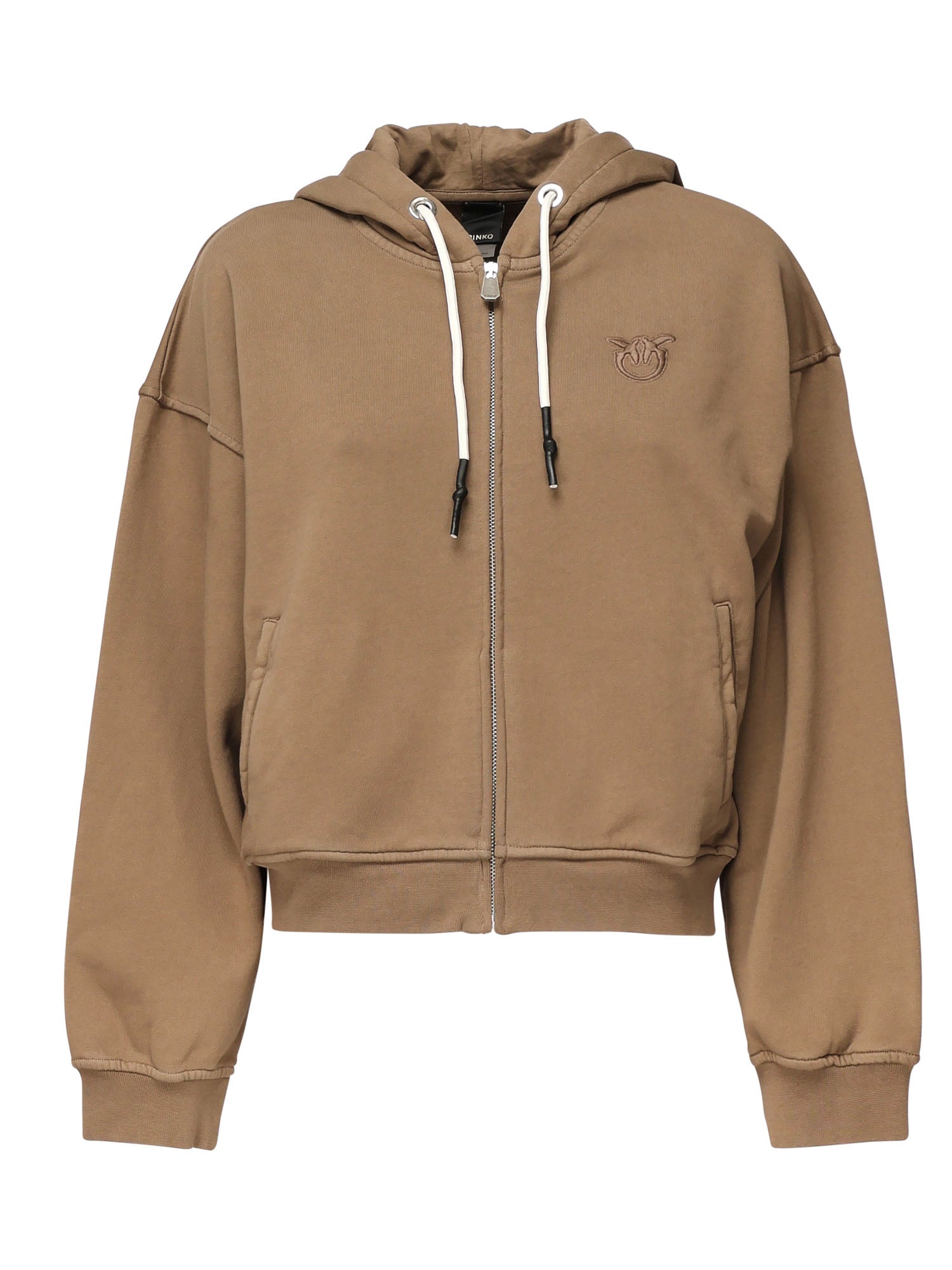 Felpa con logo 105509 A2RBM10 PINKO 