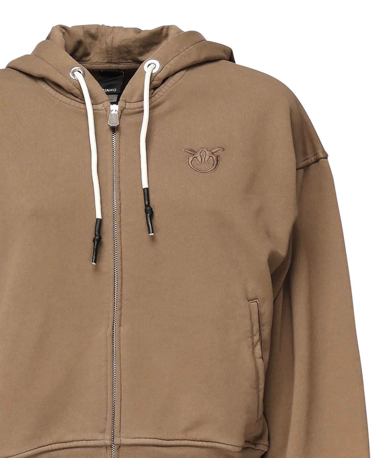 Felpa con logo 105509 A2RBM10 PINKO 