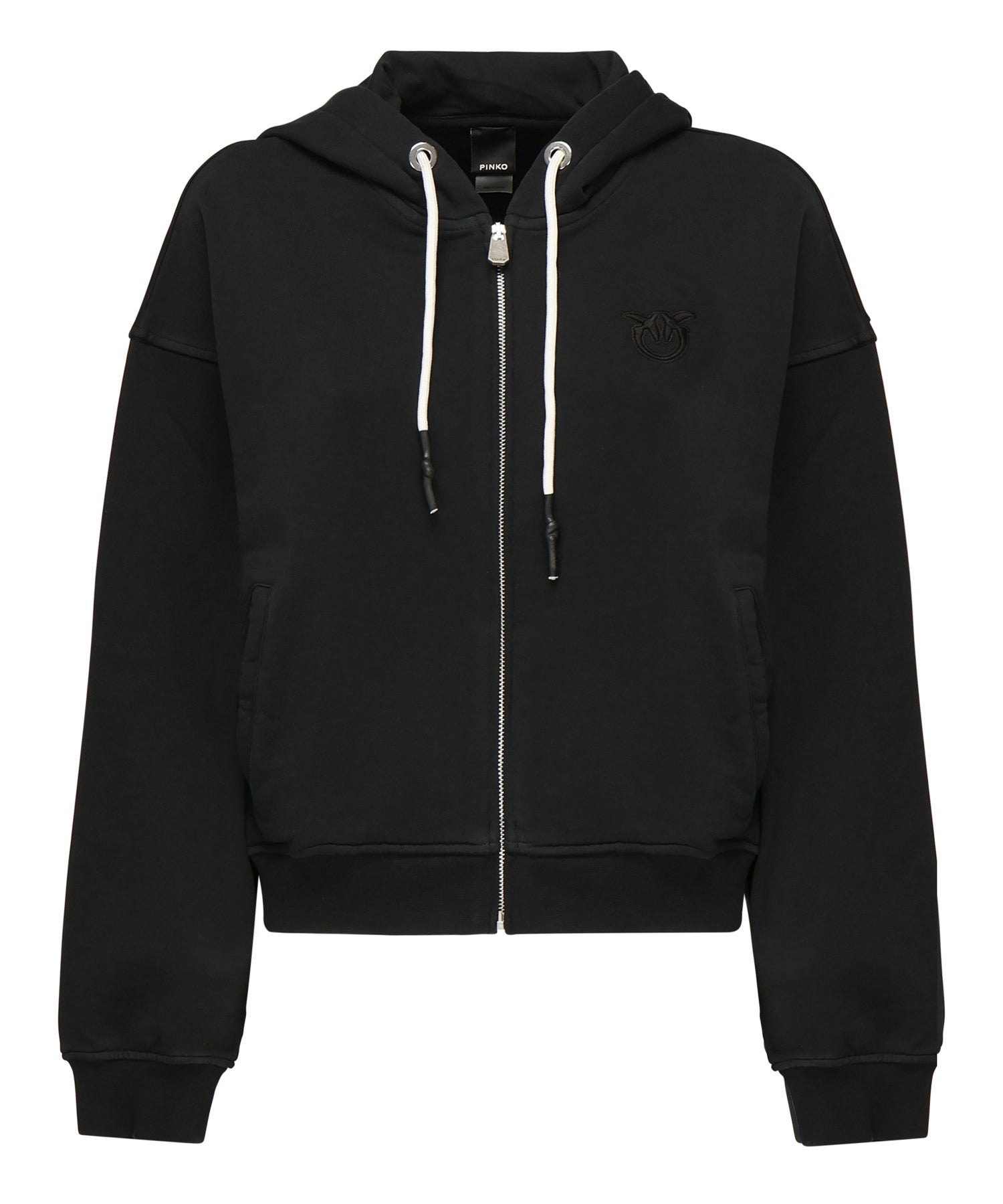 Felpa con logo 105509 A2RBZ99 PINKO 