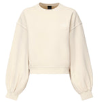 Felpa cropped con logo 105510 A2RBC03 PINKO 