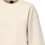 Felpa cropped con logo 105510 A2RBC03 PINKO 