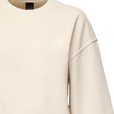 Felpa cropped con logo 105510 A2RBC03 PINKO 