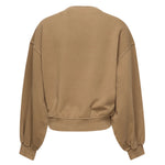 Felpa cropped con logo<BR/> 105510 A2RBM10 PINKO 