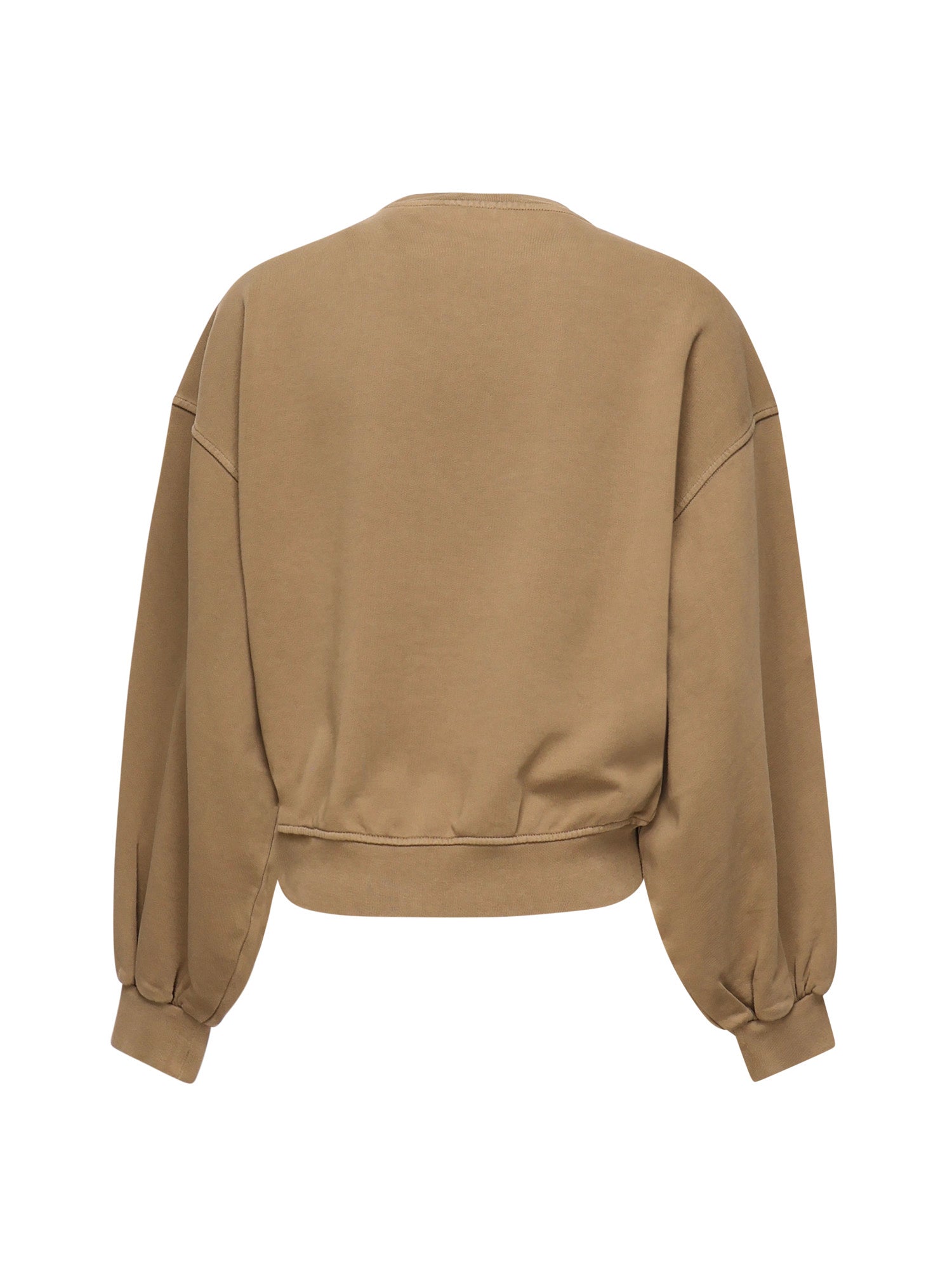 Felpa cropped con logo<BR/> 105510 A2RBM10 PINKO 