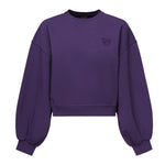 Felpa cropped con logo 105510 A2RBW79 PINKO 