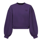 Felpa cropped con logo 105510 A2RBW79 PINKO 
