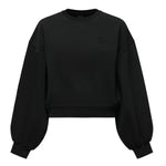 Felpa cropped con logo 105510 A2RBZ99 PINKO 