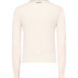 Maglia con colletto e strass<BR/><BR/> 105530 A2S4I23 PINKO 