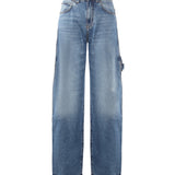 Jeans balloon con dettagli workwear 105542 A2RPPJD PINKO 