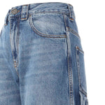 Jeans balloon con dettagli workwear 105542 A2RPPJD PINKO 