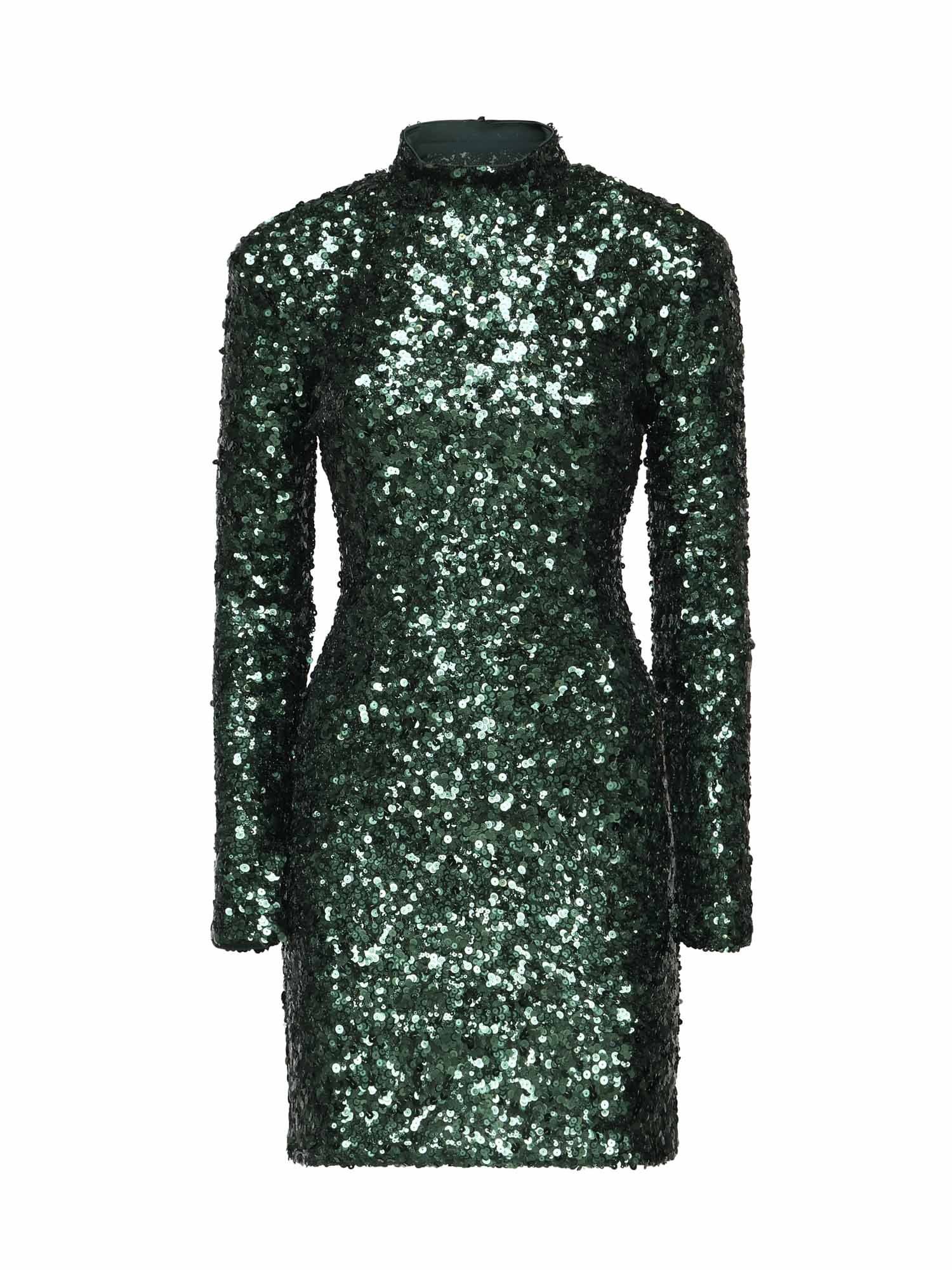 Abito corto con paillettes 105544 A2Q4V88 PINKO 