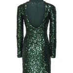 Abito corto con paillettes 105544 A2Q4V88 PINKO 