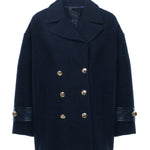 Cappotto caban doppiopetto in bouclé 105559 A2SHG02 PINKO 