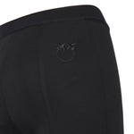 Leggings svasati con logo 105568 A2SCZ99 PINKO 