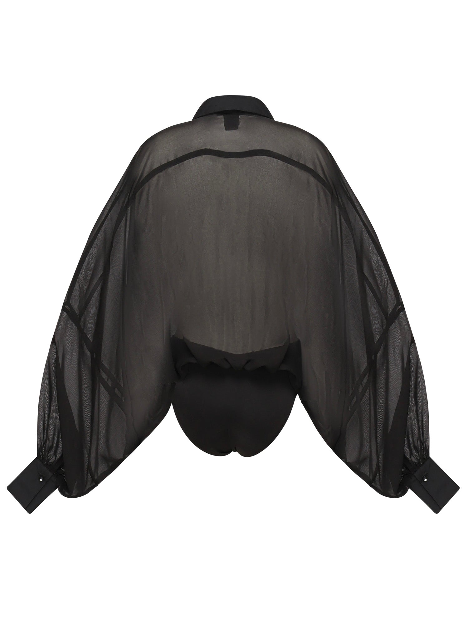 Body in chiffon e popeline 105571 A2VNZ99 PINKO 
