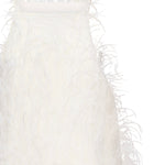 Abito corto con piume 105572 A2SPZ05 PINKO 