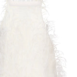 Abito corto con piume 105572 A2SPZ05 PINKO 