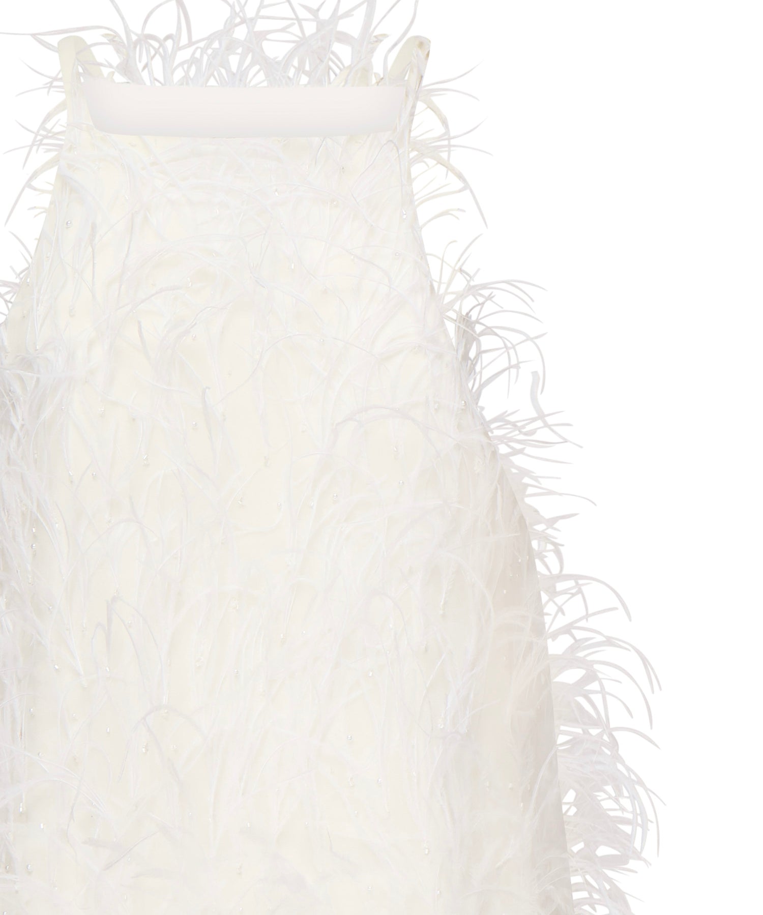Abito corto con piume 105572 A2SPZ05 PINKO 