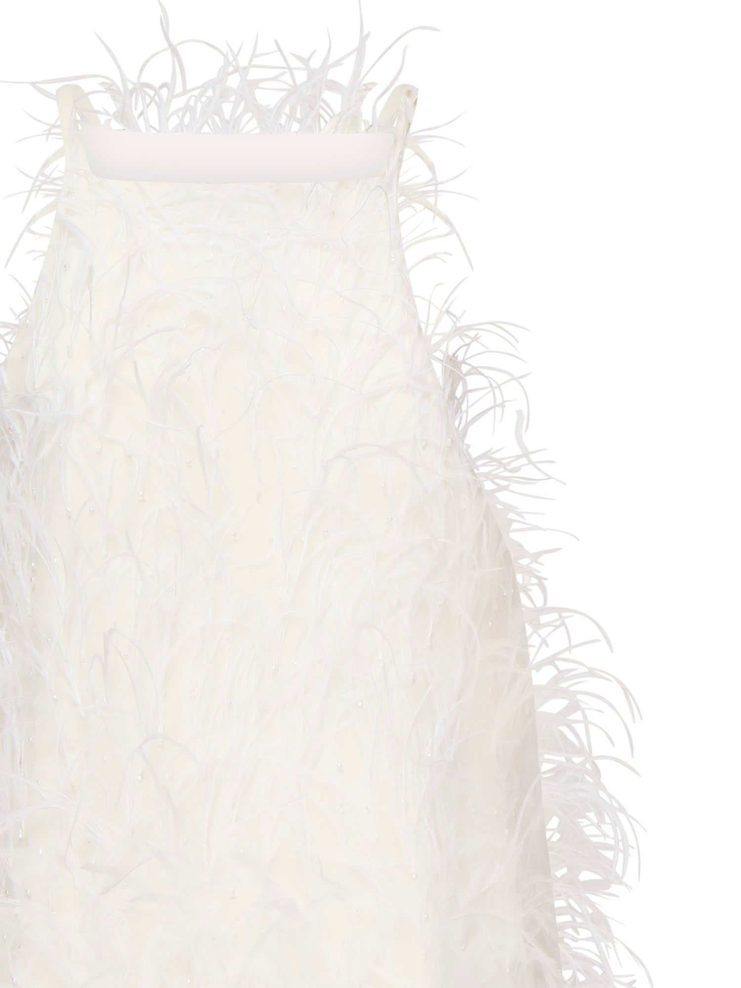 Abito corto con piume 105572 A2SPZ05 PINKO 