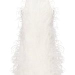 Abito corto con piume 105572 A2SPZ05 PINKO 