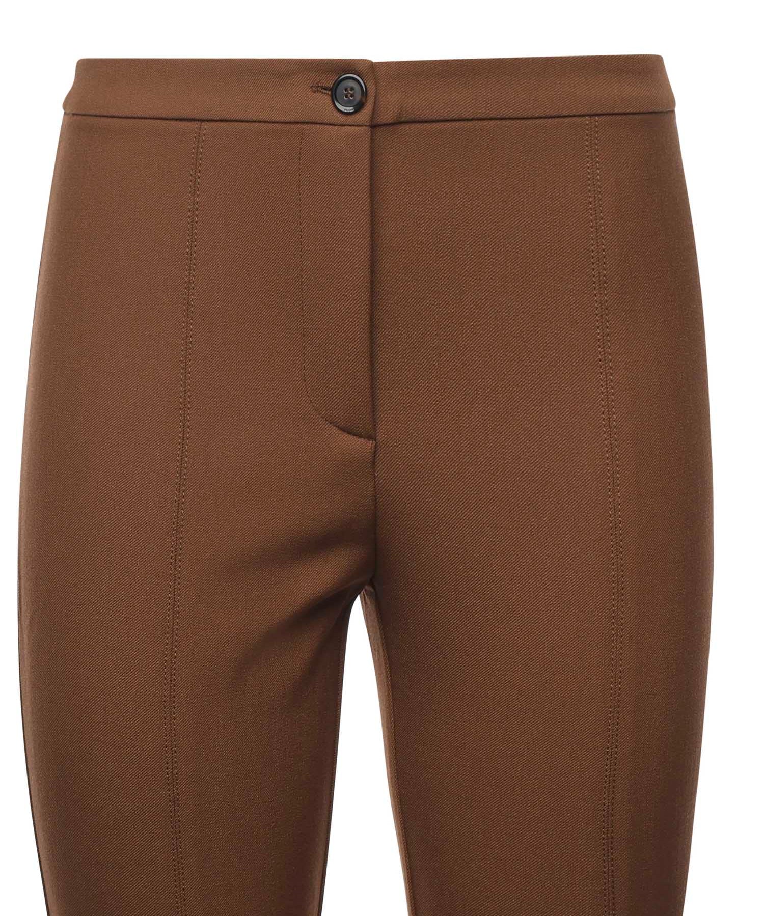 Pantaloni in crêpe di poly viscosa 105600 A2QVM20 PINKO 